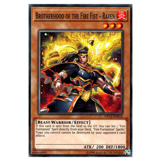 Yu-Gi-Oh! - OTS Tournament Pack 12 - Brotherhood of the Fire Fist - Raven (Common) OP12-EN014