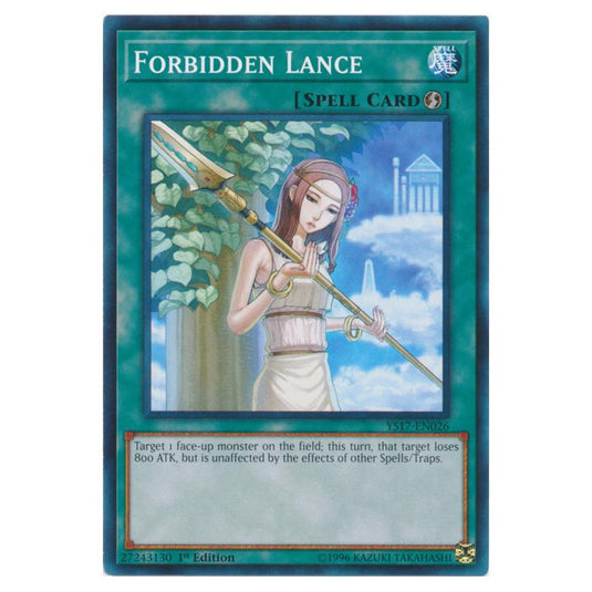 Yu-Gi-Oh! - Starter Deck - Link Strike - Forbidden Lance (Common) YS17-EN026