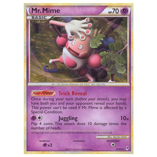 Pokemon - Call of Legends - Mr. Mime 29/95