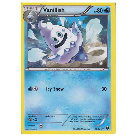 Pokemon - Black & White - Plasma Storm - Vanillish - 036/135