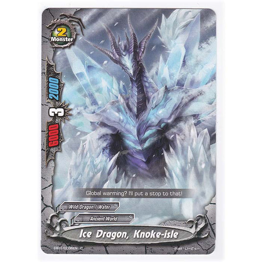 Future Card Buddyfight - Immortal Entities - Ice Dragon, Knoke-Isle - 36/48