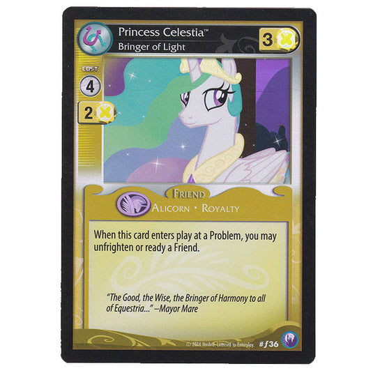 MLP - Canterlot Nights - Foil - Princess Celestia, Bringer of Light - #f36