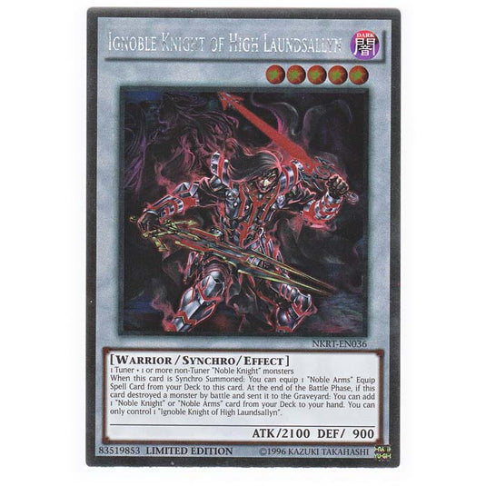 Yu-Gi-Oh! - Noble Knights of the Round Table - Ignoble Knight of High Laundsallyn - NKRT-EN036