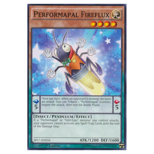 Yu-Gi-Oh! - Star Pack Battle Royal - Performapal Fireflux (Common) SP17-EN034