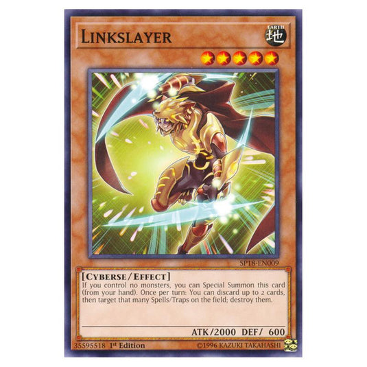 Yu-Gi-Oh! - Star Pack VRAINS - Linkslayer (Common) SP18-EN009