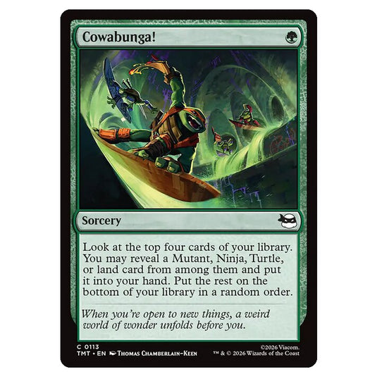 Magic The Gathering - Teenage Mutant Ninja Turtles - Cowabunga! - 0113