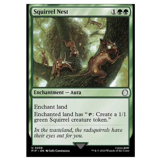 Magic The Gathering - Universes Beyond - Fallout - Squirrel Nest - 0206