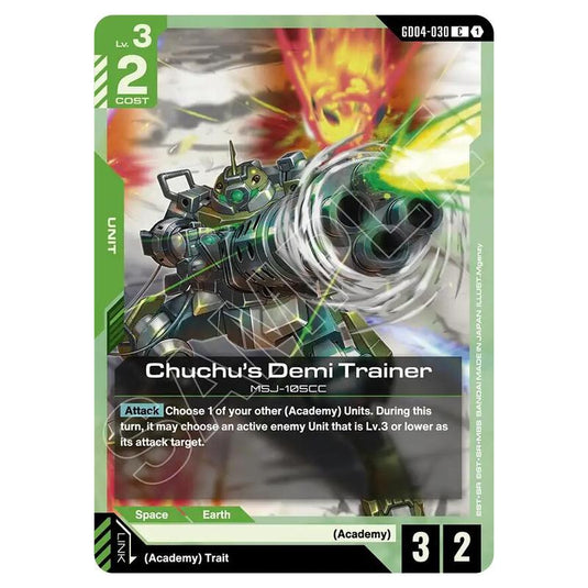 Gundam Card Game - GD-04: Phantom Aria - Chuchu's Demi Trainer (C) - GD04-030
