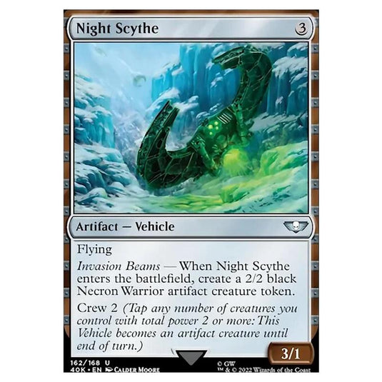 Magic The Gathering - Universes Beyond - Warhammer 40k - Night Scythe - 162/168
