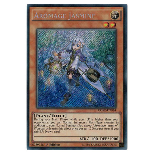 Yu-Gi-Oh! - Clash of Rebellions - Aromage Jasmine (Secret Rare) CORE-EN034