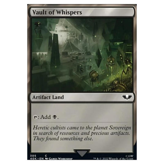 Magic The Gathering - Universes Beyond - Warhammer 40k - Vault of Whispers - 305/168