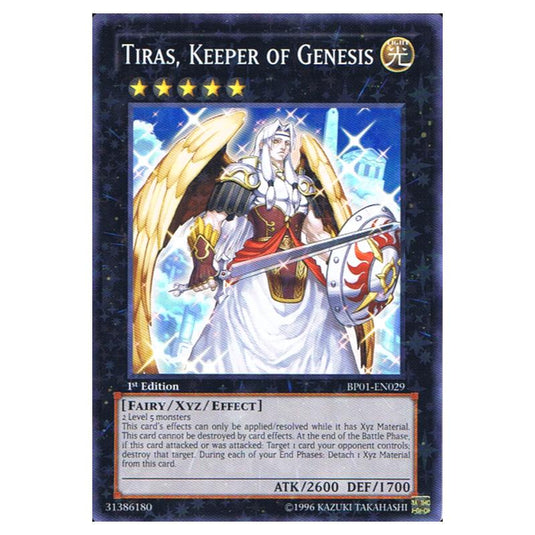 Yu-Gi-Oh! - Battle Pack - Epic Dawn - Tiras, Keeper of Genesis (Starfoil Rare) BP01-EN029