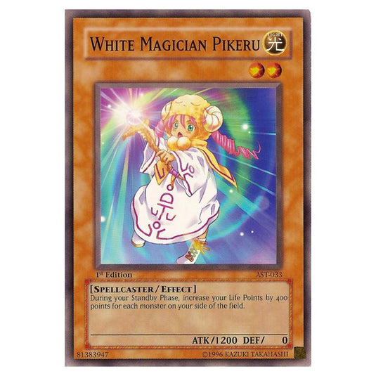 Yu-Gi-Oh! - Ancient Sanctuary - White Magician Pikeru (Short Print) AST-033