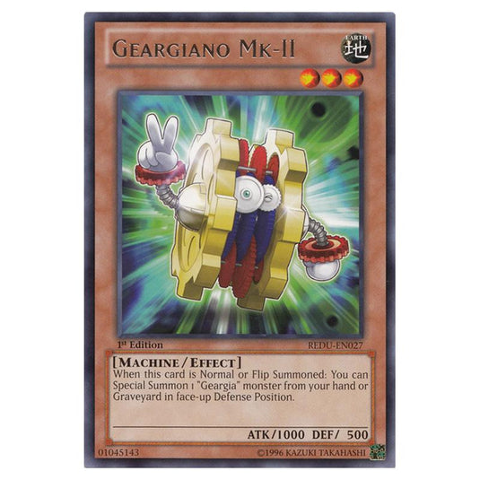 Yu-Gi-Oh! - Return of the Duelist - Geargiano Mk-II (Rare) REDU-EN027