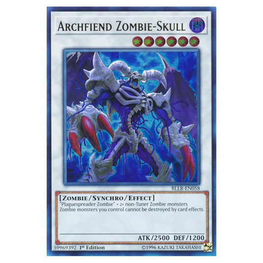 Yu-Gi-Oh! - Battles of Legend - Light's Revenge - Archfiend Zombie-Skull (Ultra Rare) BLLR-EN058