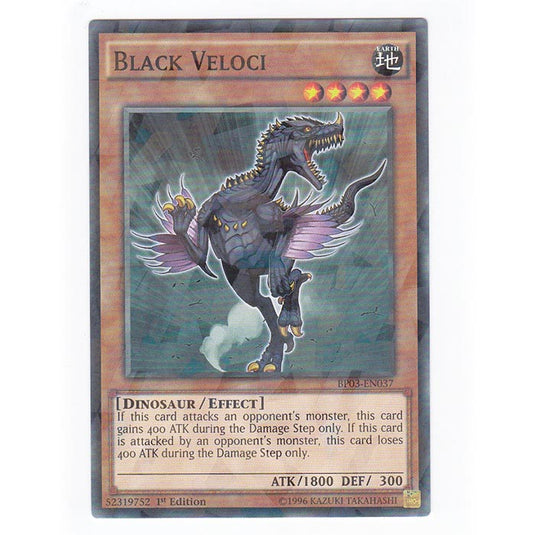 Yu-Gi-Oh! - Battle Pack 3 - Black Veloci - 37/237 (Foil)