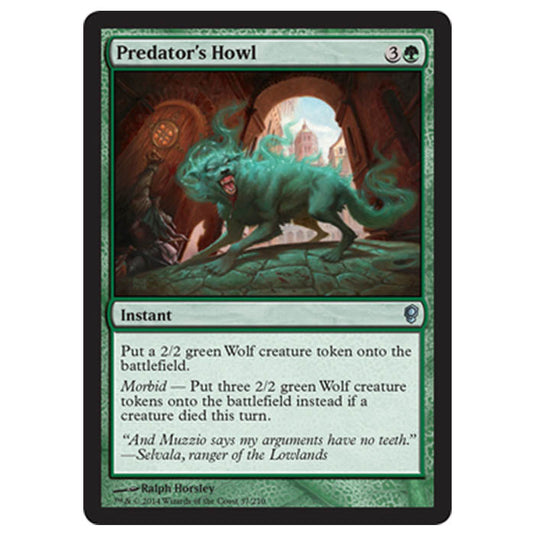 Magic the Gathering - Conspiracy - Predator's Howl - 37/210