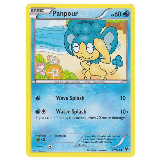 Pokemon - XY Base Set - Panpour - 37/146