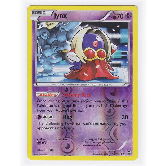 Pokemon - XY Furious Fists - (Reverse Holo) - Jynx - 37/111