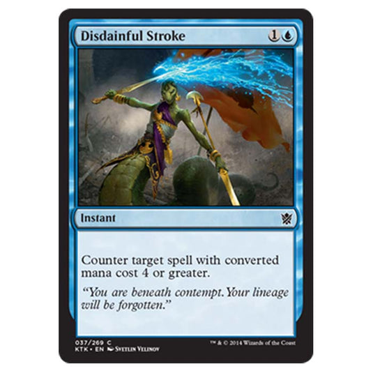 Magic the Gathering - Khans Of Tarkir - Disdainful Stroke - 37/269