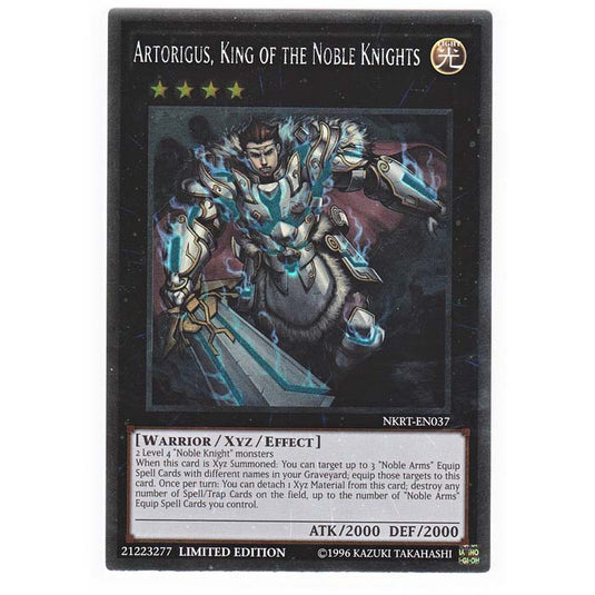 Yu-Gi-Oh! - Noble Knights of the Round Table - Artorigus, King of the Noble Knights - NKRT-EN037