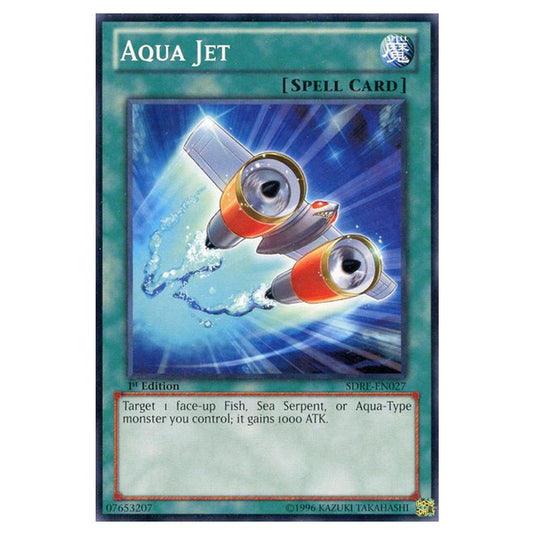Yu-Gi-Oh! - Realm of the Sea Emperor Structure Deck - Aqua Jet (Common) SDRE-EN027