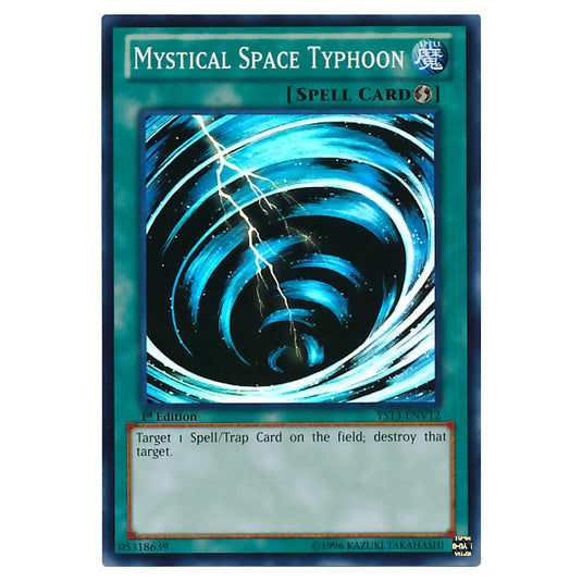 Yu-Gi-Oh! - Super Starter Power-Up Pack - Mystical Space Typhoon (Super Rare) YS13-ENV12