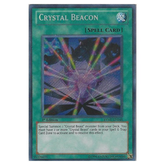 Yu-Gi-Oh! - Ra Yellow Mega Pack - Crystal Beacon (Secret Rare) RYMP-EN048
