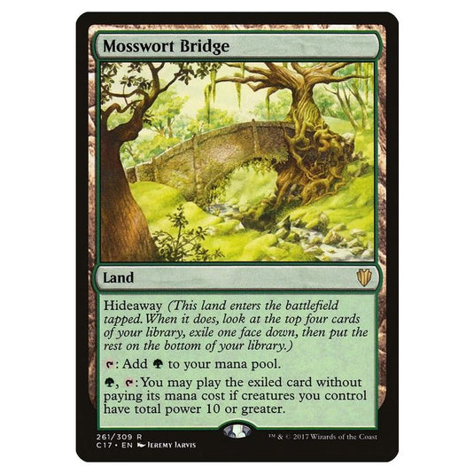 Magic The Gathering - Commander 2017 - Mosswort Bridge - 261/309