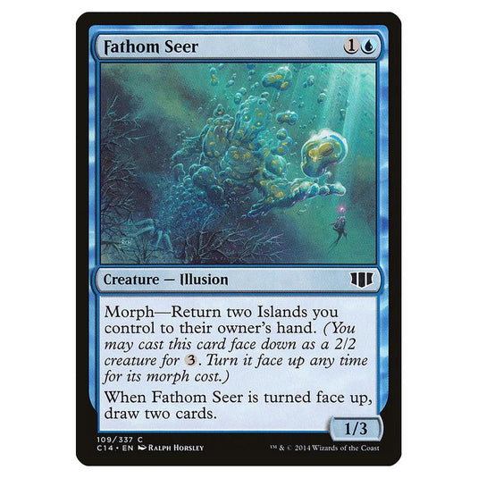 Magic The Gathering - Commander 2014 - Fathom Seer - 109