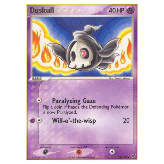 Pokemon - EX Deoxys - Duskull - 058/107