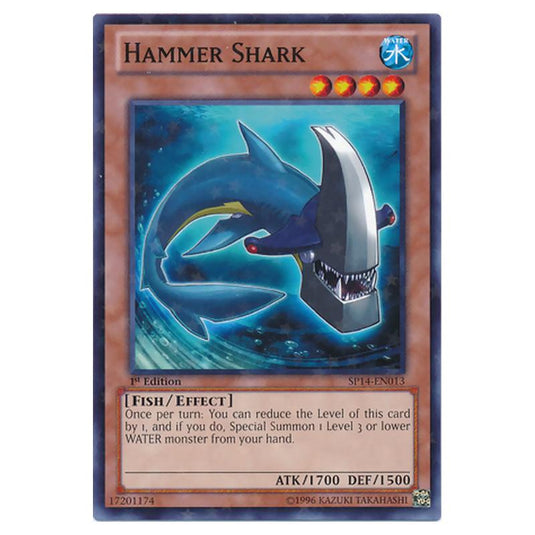 Yu-Gi-Oh! - Star Pack 2014 - Hammer Shark (Starfoil Rare) SP14-EN013