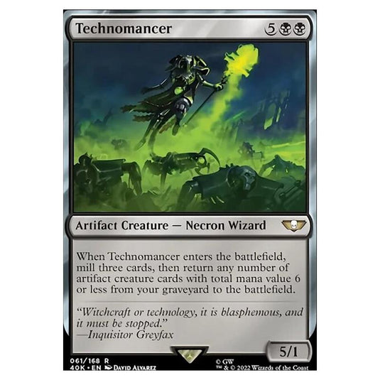 Magic The Gathering - Universes Beyond - Warhammer 40k - Technomancer - 061/168