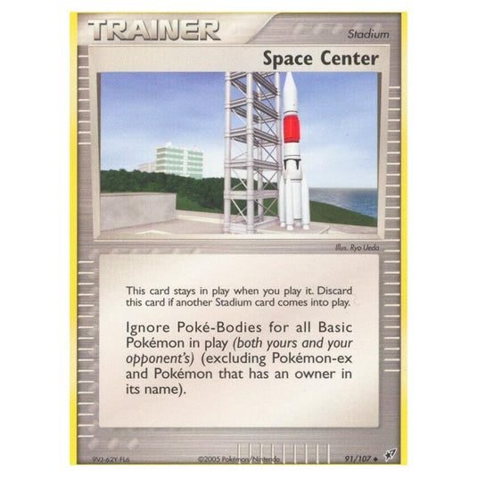 Pokemon - EX Deoxys - Space Center - 091/107