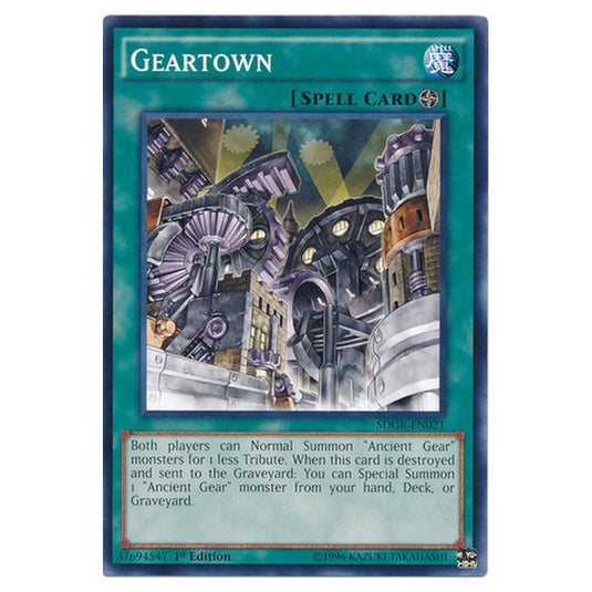 Yu-Gi-Oh! - Geargia Rampage Structure Deck - Geartown (Common) SDGR-EN021