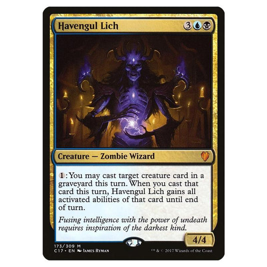 Magic The Gathering - Commander 2017 - Havengul Lich - 173/309