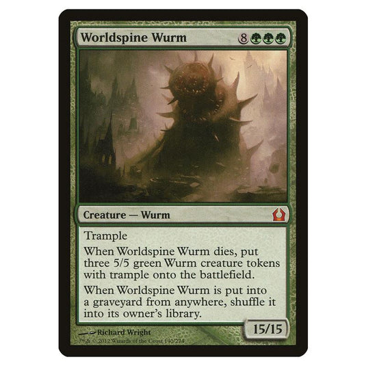 Magic The Gathering - Return To Ravnica - Worldspine Wurm - 140/274