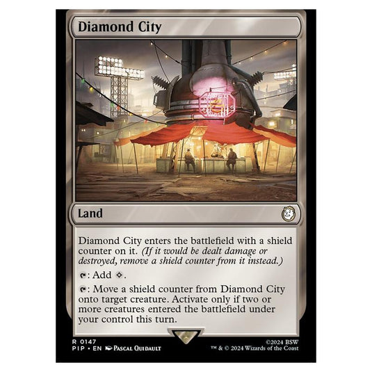 Magic The Gathering - Universes Beyond - Fallout - Diamond City - 0147