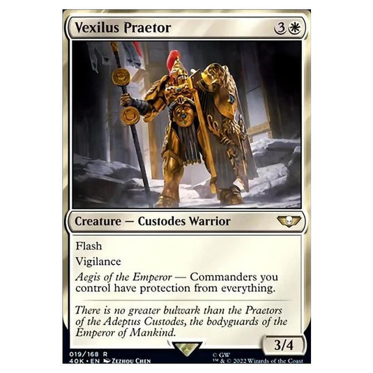 Magic The Gathering - Universes Beyond - Warhammer 40k - Vexilus Praetor - 019/168