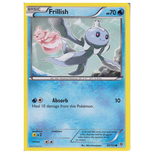 Pokemon - Black & White - Plasma Storm - Frillish - 038/135