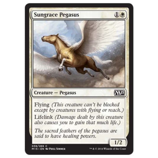 Magic the Gathering - M15 Core Set - Sungrace Pegasus - 38/269