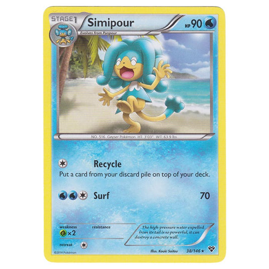 Pokemon - XY Base Set - Simipour - 38/146