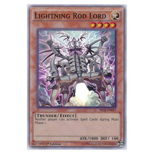 Yu-Gi-Oh! - Secrets of Eternity - Lightning Rod Lord - 37/99