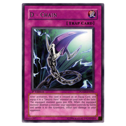 Yu-Gi-Oh! - Power of the Duelist - D - Chain (Rare) POTD-EN050