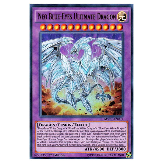 Yu-Gi-Oh! - Yu-Gi-Oh! The Dark Side of Dimensions Movie Pack - Neo Blue-Eyes Ultimate Dragon (Ultra Rare) MVP1-EN001