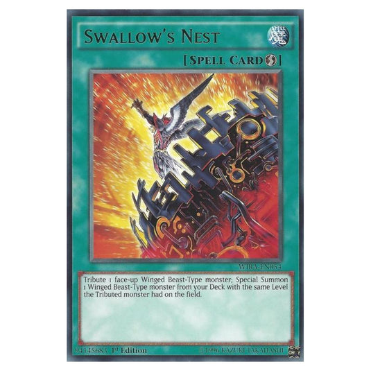 Yu-Gi-Oh! - Wing Raiders - Swallow's Nest (Rare) WIRA-EN054