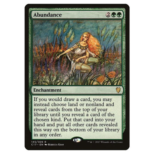 Magic The Gathering - Commander 2017 - Abundance - 145/309