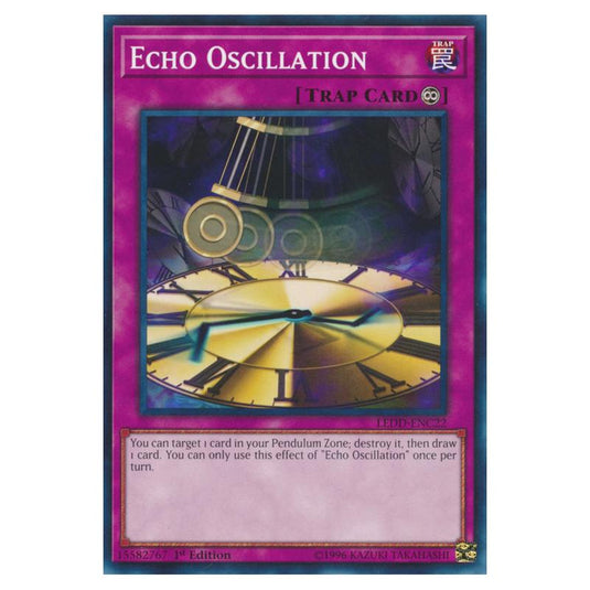 Yu-Gi-Oh! - Legendary Dragon Decks - Echo Oscillation (Common) LEDD-ENC22
