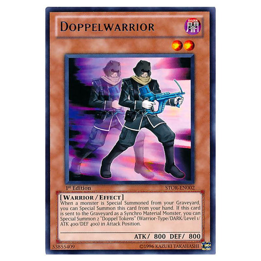 Yu-Gi-Oh! - Storm of Ragnarok - Doppelwarrior (Rare) STOR-EN002