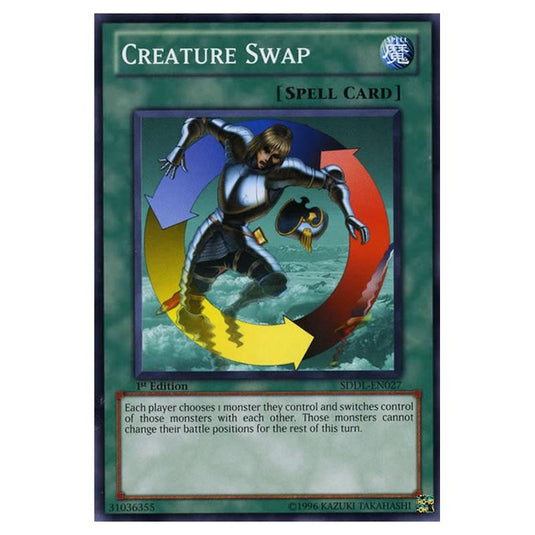Yu-Gi-Oh! - Dragunity Legion Structure Deck - Creature Swap (Common) SDDL-EN027